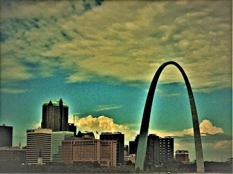 St Louis Skyline Photograph By Julie Grace Pixels