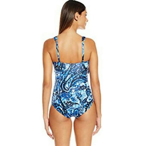 Badgley Mischka Swim New Badgley Mischka One Piece Swimsuit Poshmark