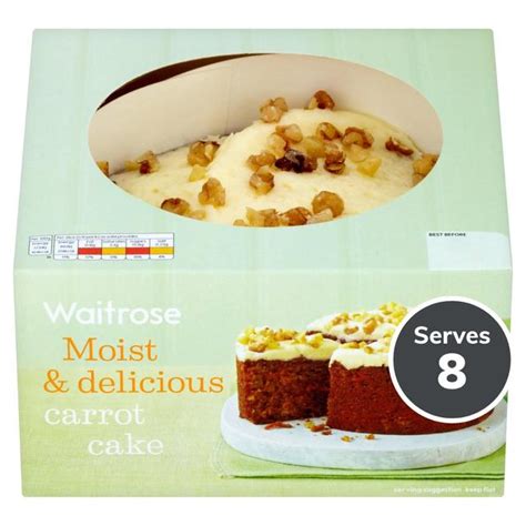 Waitrose Carrot Round Cake From Ocado