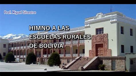 Himno A Las Escuelas Rurales De Bolivia Ni Os Chords Chordify