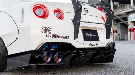 Lb★works Nissan Gt R R35 Type 2 Rear Diffuser Liberty Walk