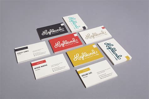 Highland Bakery on Behance