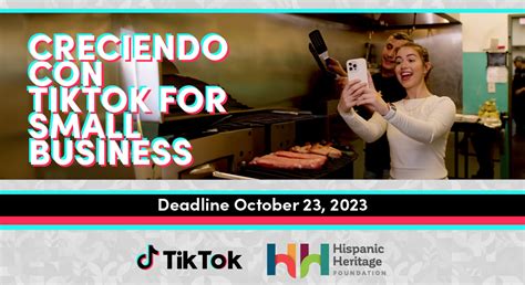 TikTok and Hispanic Heritage Foundation team up again for Creciendo con TikTok grants in support ...