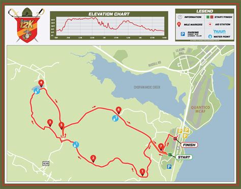 map of quantico marine base