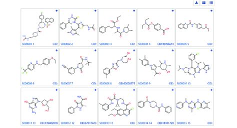 Structure Identification And Visualization Of De Novo Library Using