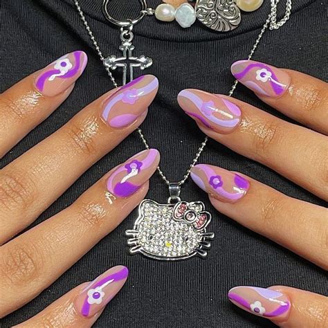 Gel X Nails Riverside Ca On Instagram Purple Tones Gelnails