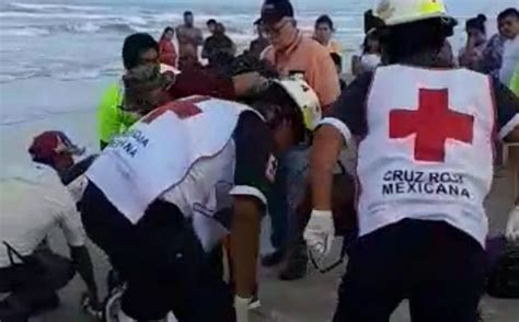 Tamaulipas Turista Se Salva De Morir Ahogado En Playa Miramar Grupo