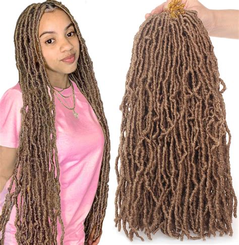 Faux Locs Crochet Cheveux Pouces Faux Serrures Crochet Tresse