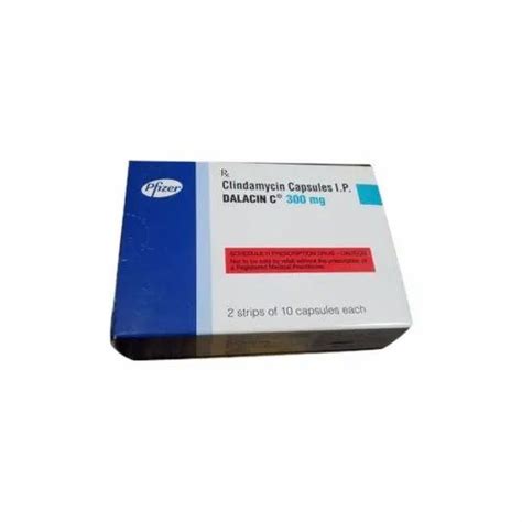 Clindamycin Capsules, Pfizer at best price in Meerut | ID: 21243983330