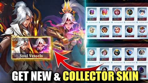 Get New Skin Collector Skin From Soul Vessel Event Mobile Legends