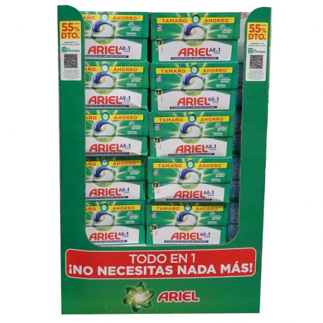 Ariel Display Detergent In Tabs All In One 92 U All In One 43 U