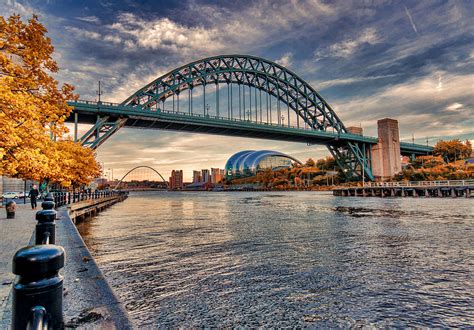 Autumn On The River Tyne Photograph By Trevor Kersley