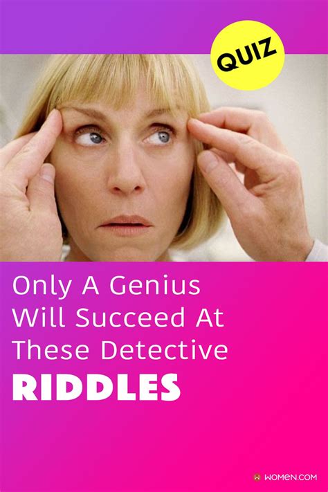 Quiz Only A Genius Will Succeed At These Detective Riddles Artofit