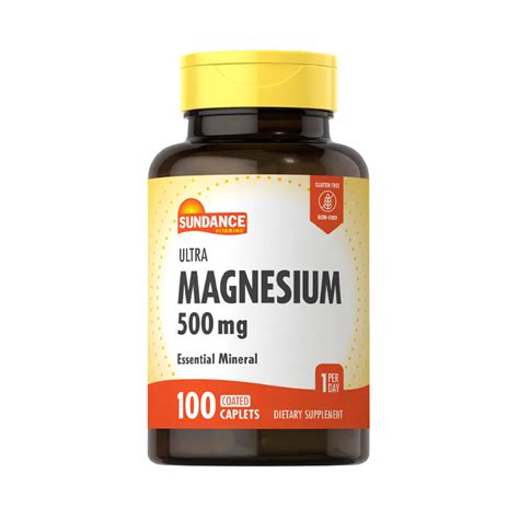 VITAMINA SUNDANCE ULTRA MAGNESIUM 500MG 100