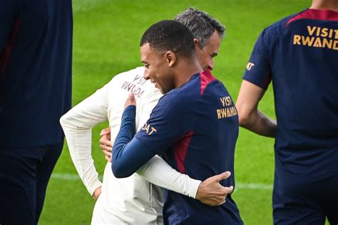 Luis Enrique encantado con el regreso de Mbappé al primer equipo