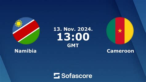 Namibia Cameroon Scores En Direct Face Face Et Compositions