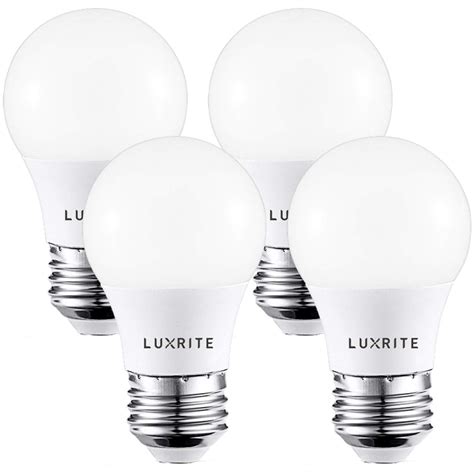 Luxrite A15 LED Bulb 40W Equivalent 7W 4000K Cool White 600 Lumens