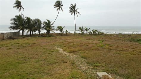 Front Beach Land For Sale At Prampram