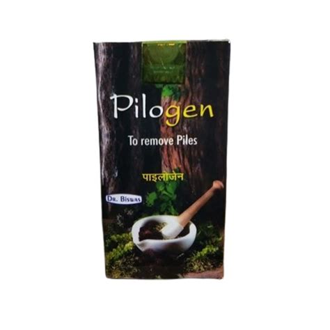 Pilogen Ayurvedic Capsules For Bloody Piles At Rs 275 Box In Guwahati