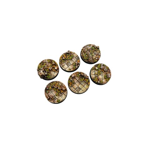 Ancient Base Round 40mm X2 Micro Art Studio Bases For Wargame