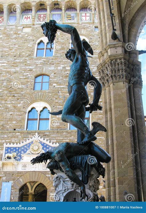 Florence editorial photography. Image of statue, florence - 100881007