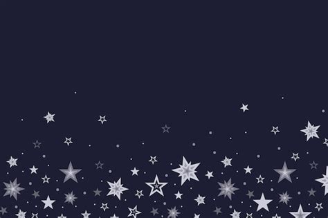 Free Vector Silver Stars Background