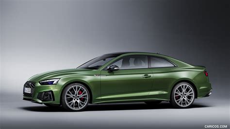 Audi A5 Coupe 2020my Color District Green Front Three Quarter