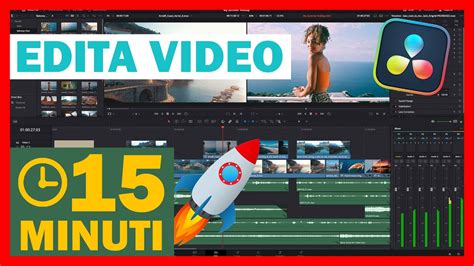 Impara A Editare Video In Minuti Davinci Resolve Per Principianti