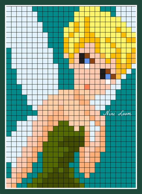 Tinker Bell With Images Disney Cross Stitch Patterns Pixel Crochet