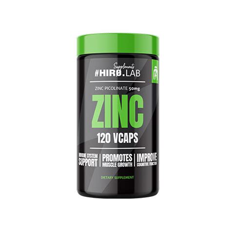 Zinc Vcaps Witaminy Od Ywki I Suplementy Hiro Lab