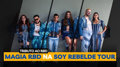 MAGIA RBD Solo Quédate en Silêncio Soy Rebelde Tour YouTube