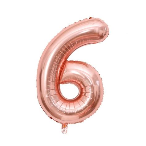 Deals 40 Inch Rose Gold Jumbo Number Balloons Huge Giant Balloons Foil