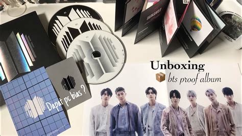 Unboxing Bts Proof Album Compact Ver Youtube