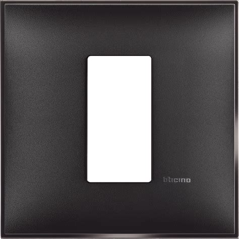 Classia Cover Plate 1 Module Black Satin BT R4801BG 8005543636329