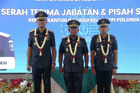 Kakanwil Kemenkumham Sumut Saksikan Serah Terima Jabatan Kepala Kantor