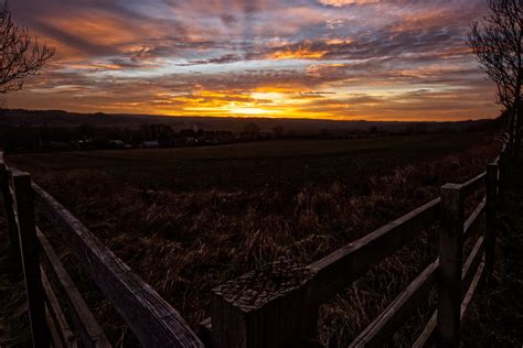 A129corbridge Sunset Hexham Photographic Flickr