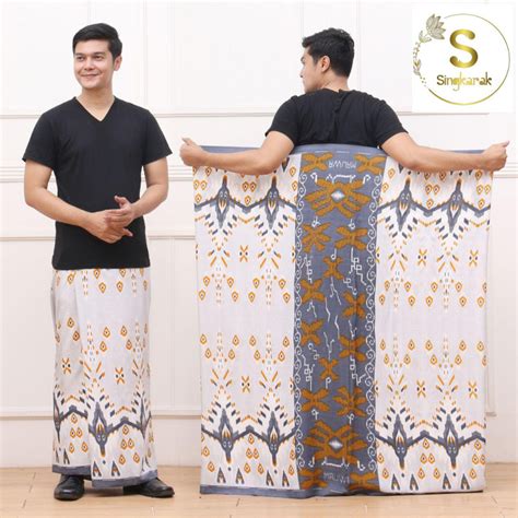 Jual Sarung Batik Goyor Jumbo Rayon Super Dewasa Goyor Batik Singkarak