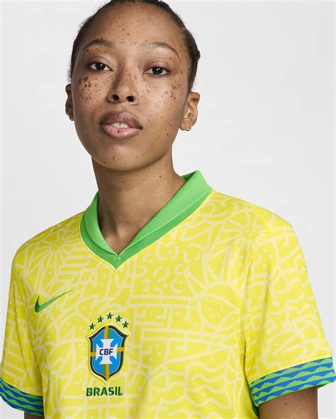 Brazil Stadium Home Women S Nike Dri Fit Football Replica Shirt