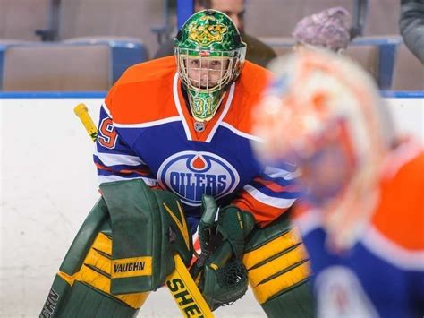 Pin by Big Daddy on Edmonton Oilers Goalies in 2023 | Hockey goalie ...