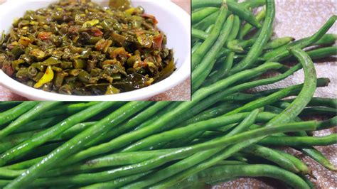 Long Beans Stir Frybest Combination With Chapati Youtube