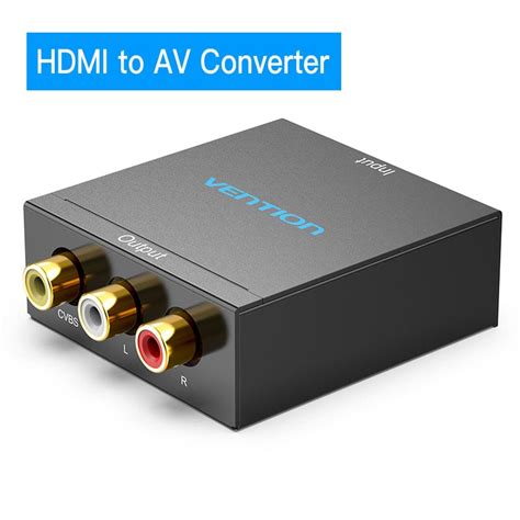 Vention Hdmi To Av Converter Seamless Hd To Av Connection With 1080p