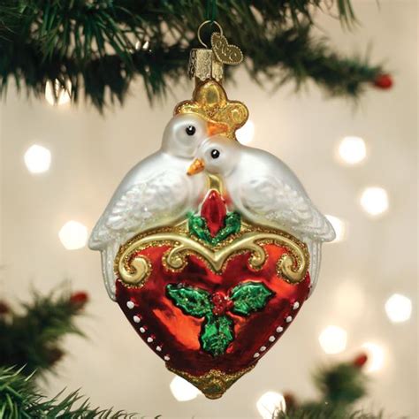 Two Turtle Doves Ornament | Old World Christmas™