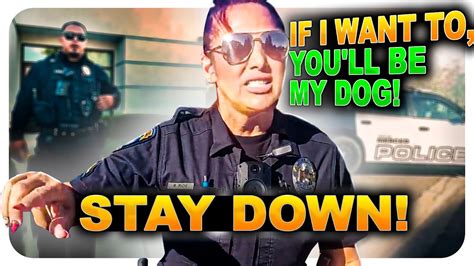 The Law Isn T Written For This Female Cop Officer Get Owned When