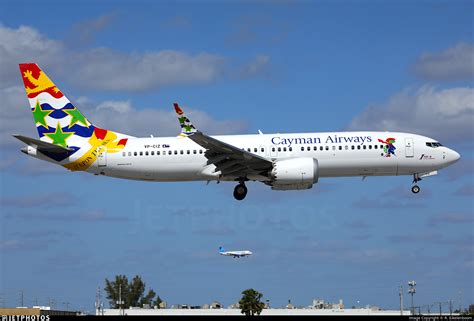 VP CIZ Boeing 737 8 MAX Cayman Airways Oaktree Aviation JetPhotos