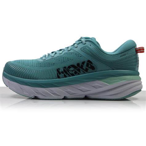 Hoka One One Bondi Women S Wide Fit Running Shoe Aquarelle Eggshell