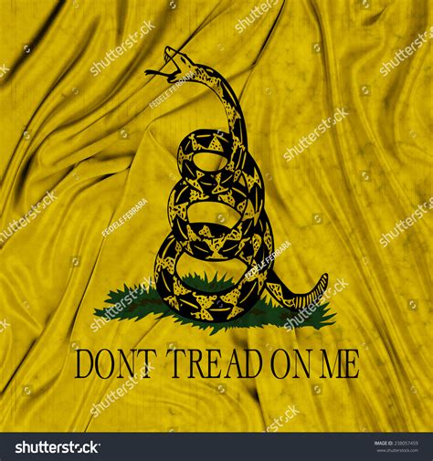 Gadsden Flag Dont Tread On Me Stock Illustration 238057459 | Shutterstock