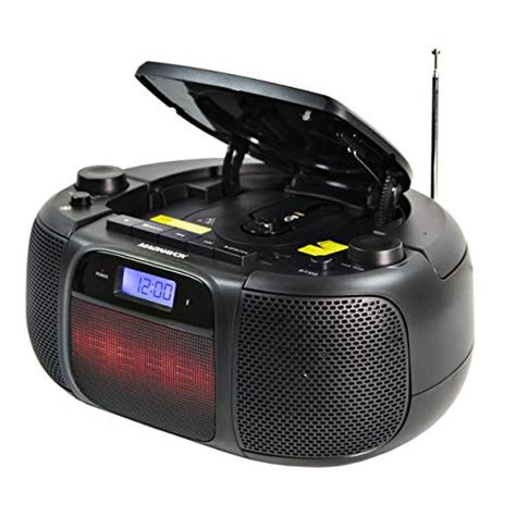 Magnavox Md Portable Top Loading Cd Boombox With Digital Am Fm