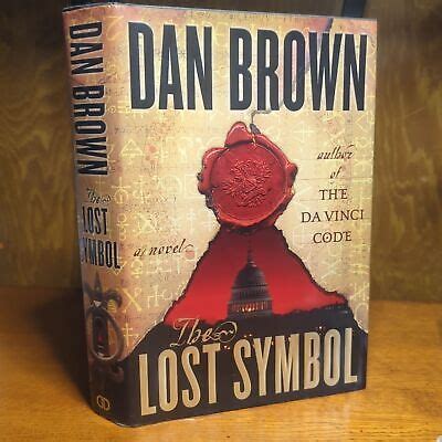 Dan Brown The Lost Symbol Hardcover Novel First St Editon Robert