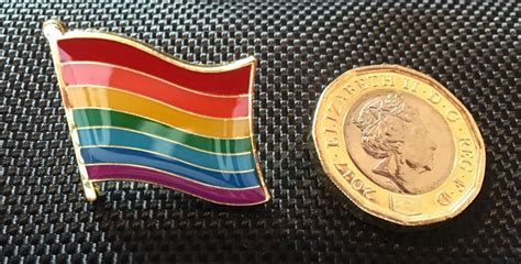 Lgbt Gay Pride Lesbian Enamel Pin Badge T Festivals Pb4 Bigger