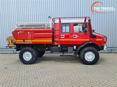 Mercedes Benz Unimog U 5000 4x4 Type 4374 4000 Ltr Doppelkabine